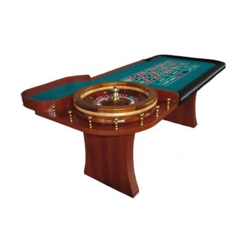 Roulette Table: 8 Foot Casino Style High Roller Roulette Table