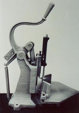 Playing Card Corner Cutter: Playing Card Corner Cutter, Table Model, Hand Operated main image