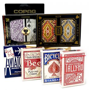 Casino Quality Half Size Poker Set - Brand New in Box - Cigar/Playing Cards