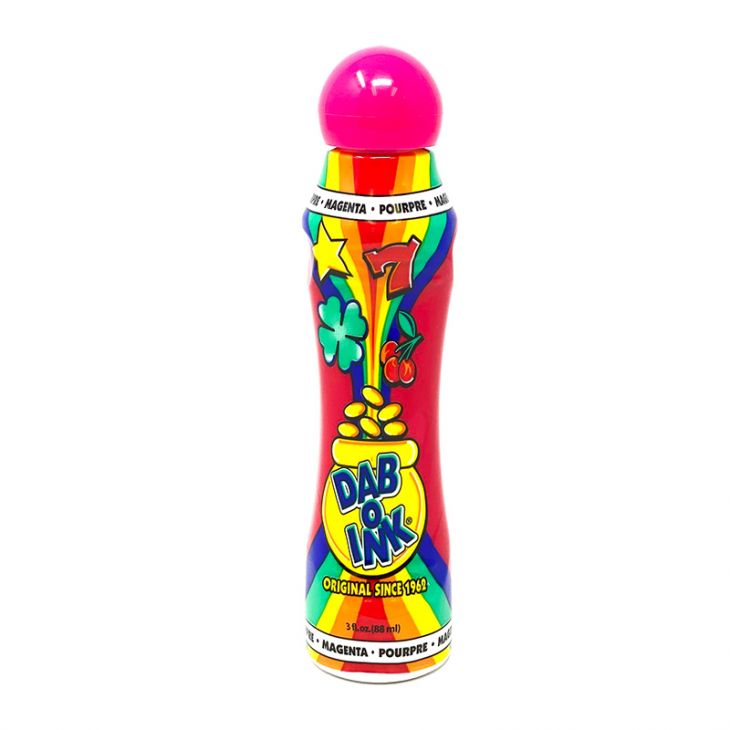 Bingo Markers / Daubers: 3 oz Size, Magenta (per dozen) main image