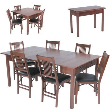 Bridge Table: Expanding Dining/Card Table