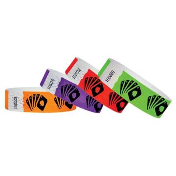 Tyvek 3/4" 2 Color Designer, Casino. (500 per box)