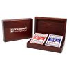 Custom Mahogany Playing Card Box