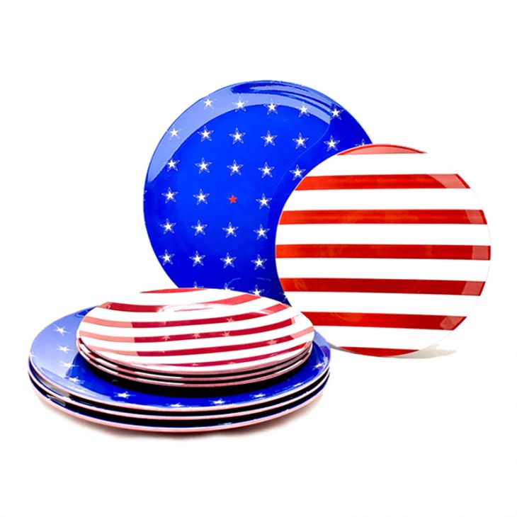American Flag Plate Set main image