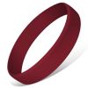 Maroon 1/2" Silicone Wristband