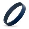 Navy 1/2" Silicone Wristband