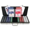 Bee Poker Chip Set: 500 11.5 Gram Cards Suit Chips with Bee Playing Cards in Aluminum Case