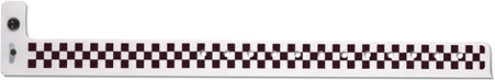 Plastic 3/4" Expressions Wristbands, Checkerboard (500 per box) main image