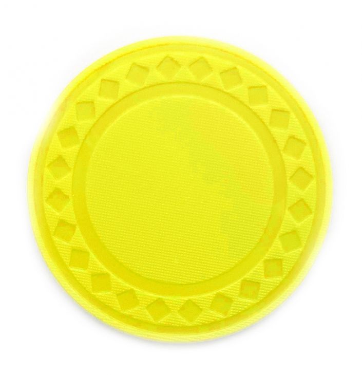 4 Gram Yellow Diamond Poker Chips - Set of 100 main image