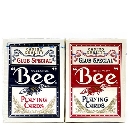 Bee Poker Regular Index Playing Cards - per Case main image
