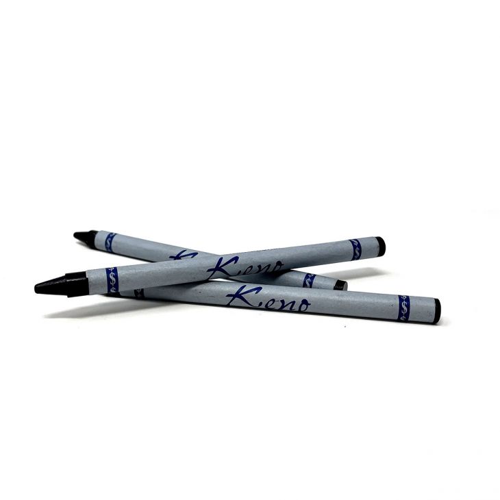 Keno Crayons: 5 Inch Black Keno Crayons 10 Gross (1,440 Crayons) main image