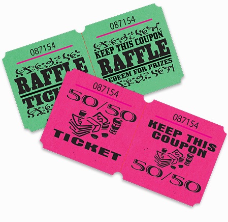 50/50 Marquee Double Roll Tickets main image