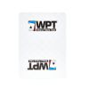 World Poker Tour Playing Cards, Royal Back - 2 Deck Set Black/White