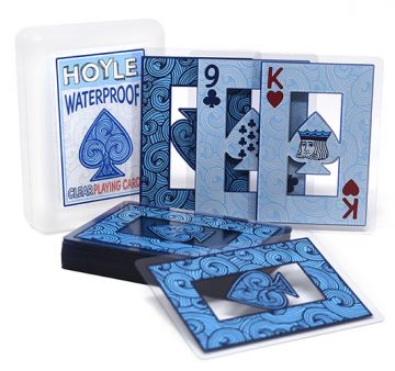 Hoyle Waterproof Clear Playing Cards