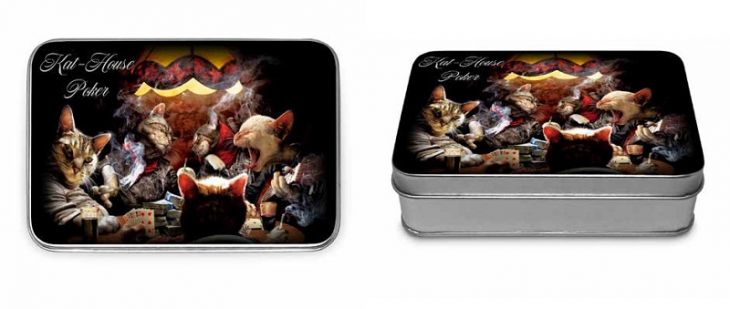 Custom Metal Playing Card Case main image
