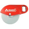 Customizable pizza cutter with built-in bottle opener