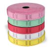 Roll Tickets: Single Roll, 2,000 Individually Numbered Tickets