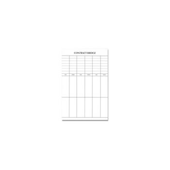 Score Pads: Bridge, 50 Sheets Per Pad main image