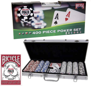 Steel poker chips