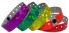 Metallic  3/4" Wristbands