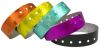 Metallic  3/4" Wristbands
