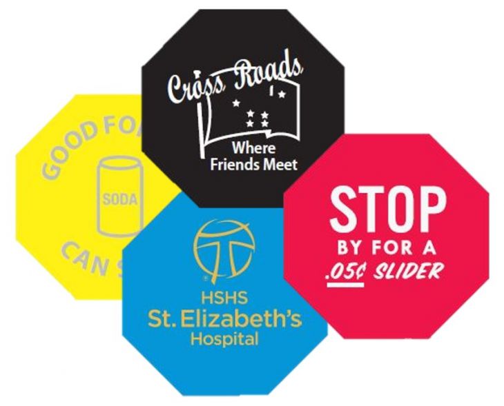 Octagonal Plastic Token - Minimum Qty 250 main image