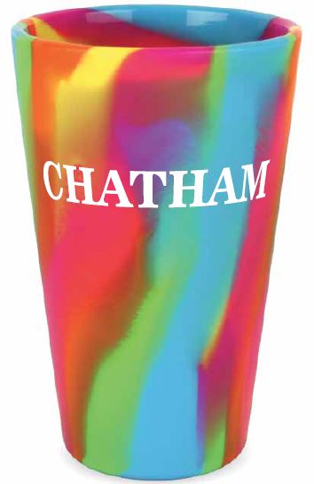 Custom Unbreakable 16 Ounce Tye Dye Silicone Pint Glass - Minimum Order Qty 36 main image