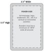 Custom 100% Plastic Playing Cards -1,000 Deck Minimum