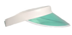 Las Vegas Night Visor: Green Celluloid Material main image