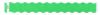 Green Tyvek 1" Wavy Cut Wristbands - 500 per box