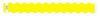 Yellow Tyvek 1" Wavy Cut Wristbands - 500 per box