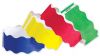 Red Tyvek 1" Wavy Cut Wristbands - 500 per box
