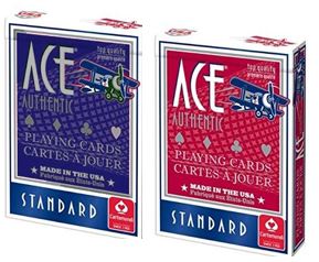 Ace Cartamundi Poker Playing Cards -  Regular Index main image