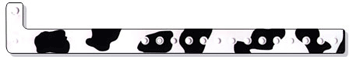 Vinyl 3/4" Expressions Design Wristbands, Cow Imprint (500 per box)