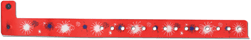Vinyl 3/4" Expressions Design Wristbands, Fireworks (500 per box) main image