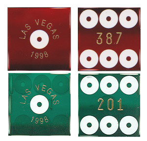 Custom casino dice