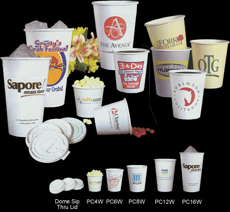 custom printed paper cups
