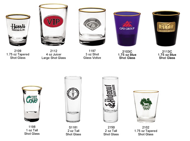 Custom Design Shot Glasses 10